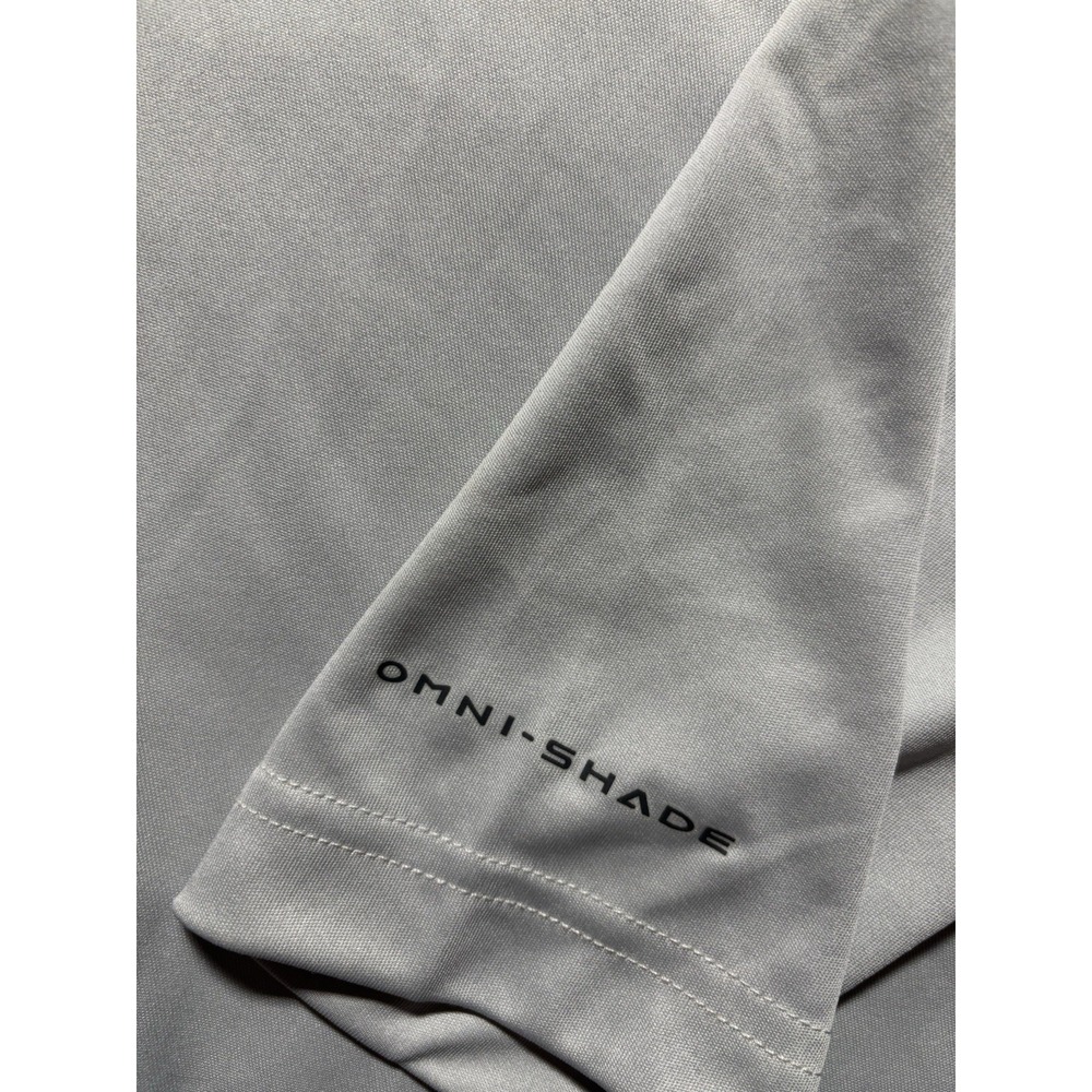 Columbia Long Sleeve PFG Solid Gray Size XL - Picture 2 of 8